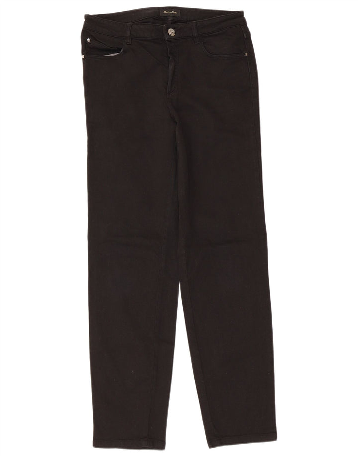 Massimo Dutti Γυναικείο Slim Jeans EU 38 Small W28 L28 Black
