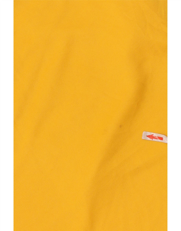 Ανδρικό γραφικό μπλουζάκι ADIDAS Top Small Yellow Colourblock Polyester