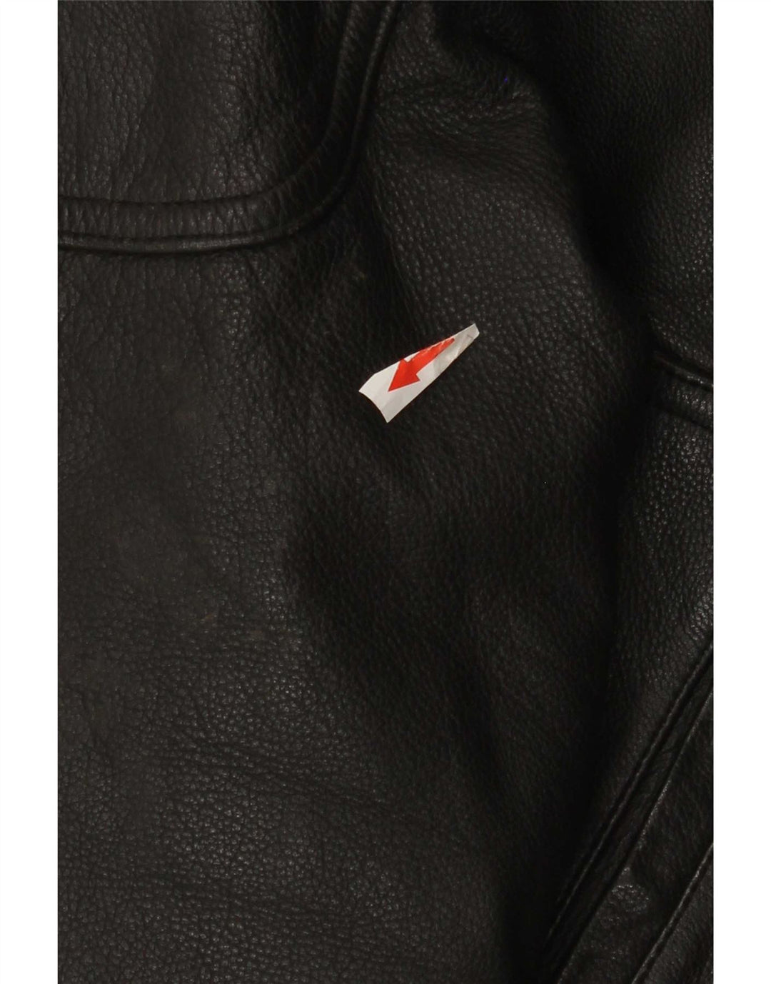 Vintage Ανδρικό Bomber Δερμάτινο Μπουφάν UK 36 Small Black Leather