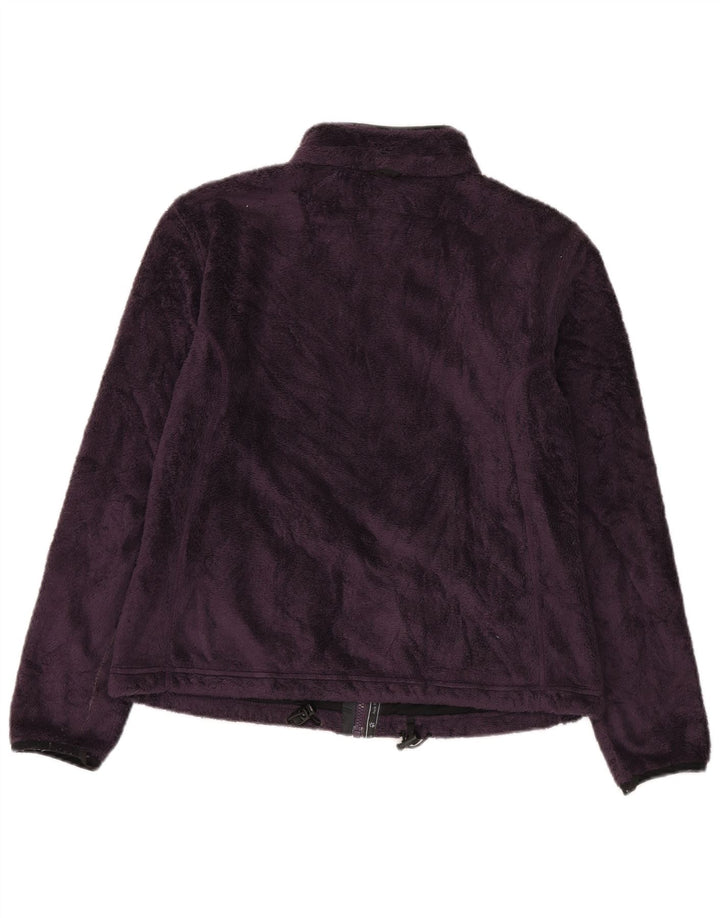 Jack Wolfskin Γυναικείο Fleece Jacket UK 16 Large Purple Polyester