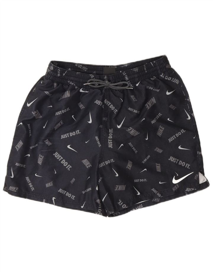 Ανδρικό γραφικό σορτς κολύμβησης Nike μεσαίο W30 L8 Navy Blue