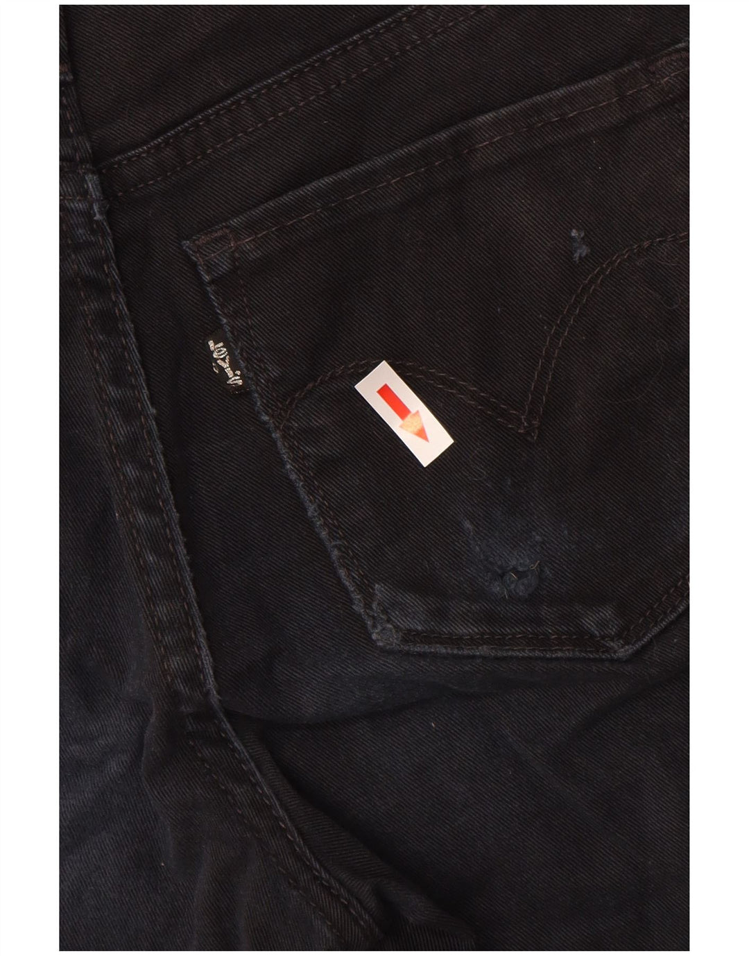 Γυναικείο τζιν LEVI'S Demi Curve Classic Fit ίσιο W26 L32 Μαύρο