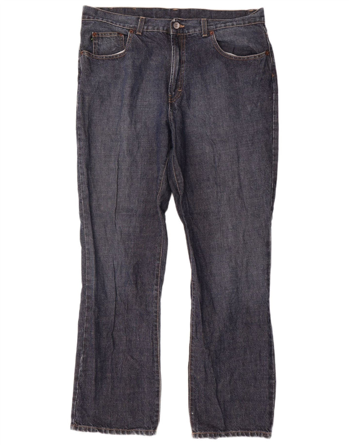 Ανδρικό τζιν ίσιο Dkny W38 L31 Navy Blue Cotton