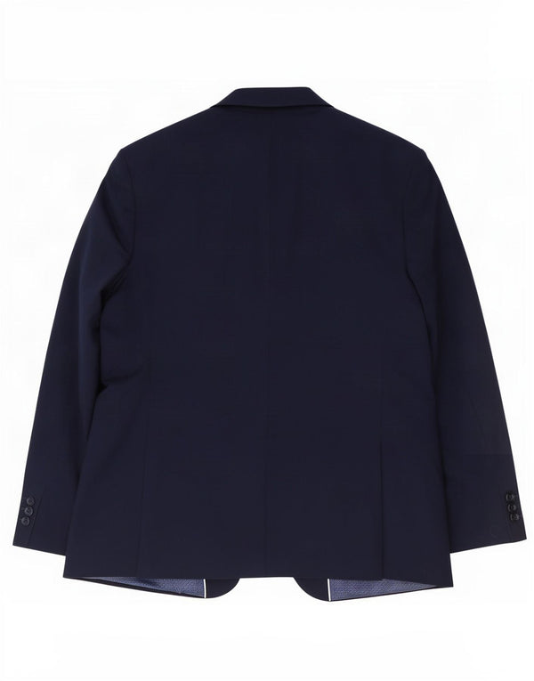 Marks & Spencer Ανδρικό σακάκι σακάκι με 2 κουμπιά UK 48 4XL Navy Blue Wool