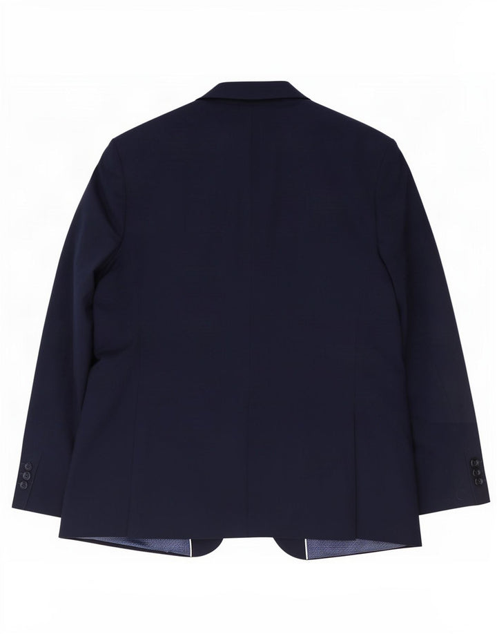 Marks & Spencer Ανδρικό σακάκι σακάκι με 2 κουμπιά UK 48 4XL Navy Blue Wool