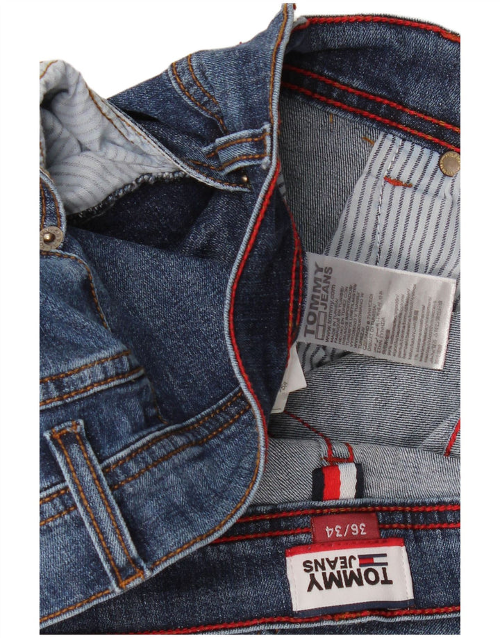 Tommy Hilfiger Γυναικείο ίσιο τζιν W36 L28 Μπλε βαμβακερό
