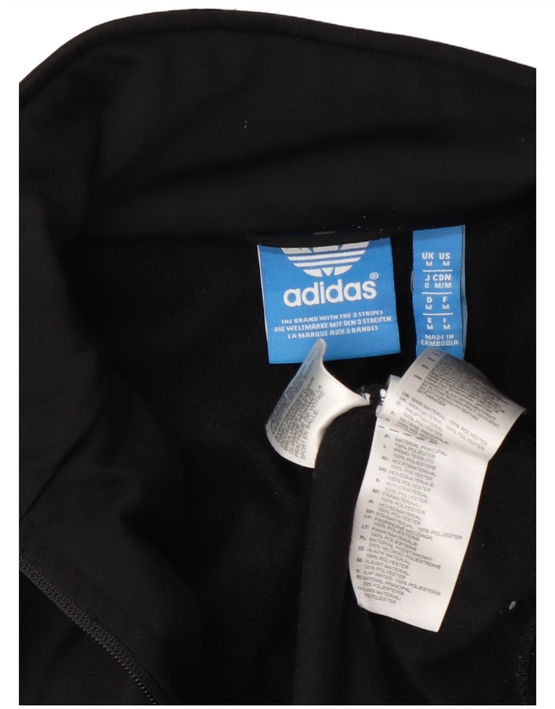 Ανδρική φόρμα Adidas Top Jacket Μεσαίο Μαύρο Πολυεστέρα