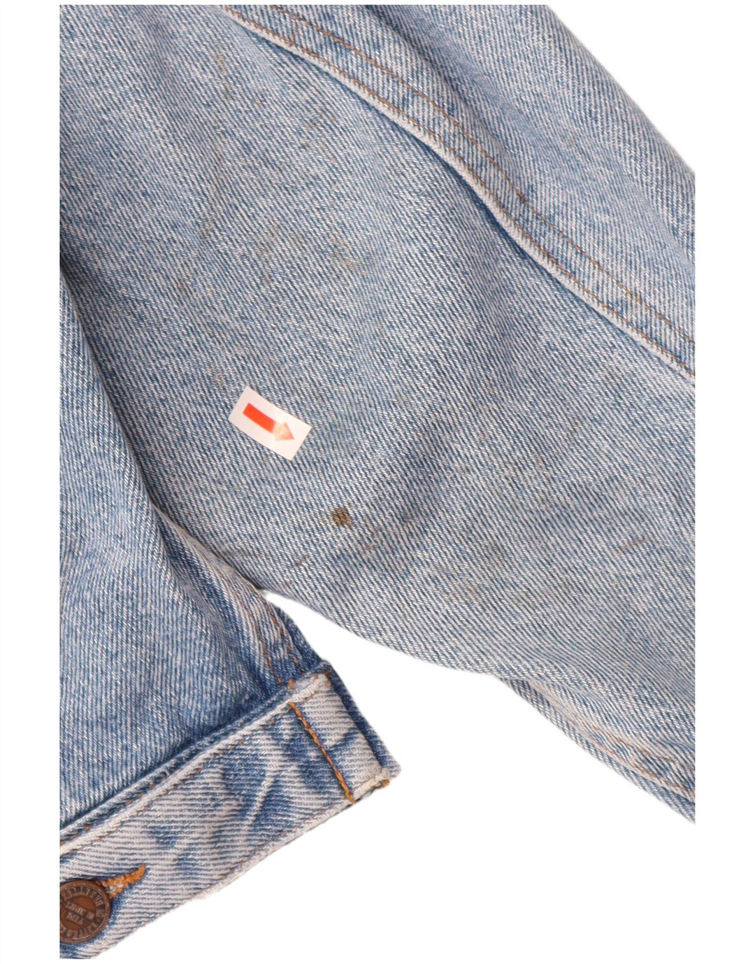 BENETTON Ανδρικό Τζιν Μπουφάν IT 52 XL Μπλε Βαμβακερό