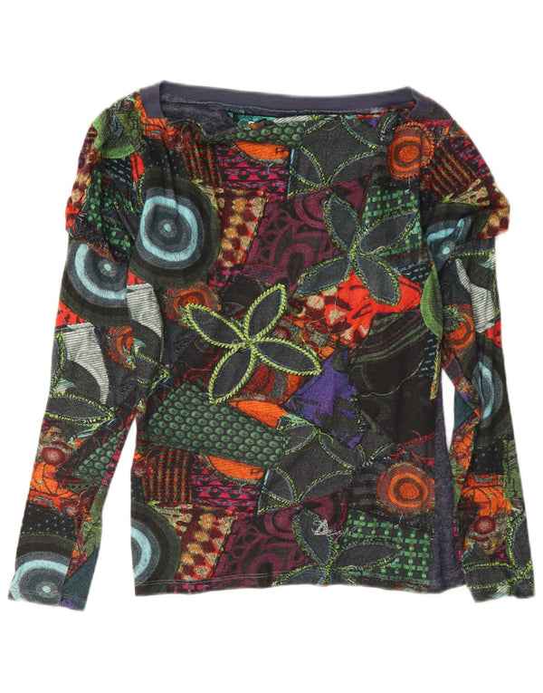Desigual Γυναικείο Loose Fit Μακρυμάνικο UK 6 XS Πολύχρωμο