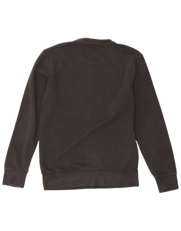 Ανδρικό γραφικό φούτερ Adidas Jumper Μικρό μαύρο βαμβακερό