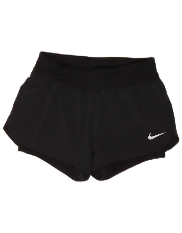 Γυναικείο αθλητικό σορτς Nike Dri Fit UK 12 μεσαίου μπλε πολυεστέρα