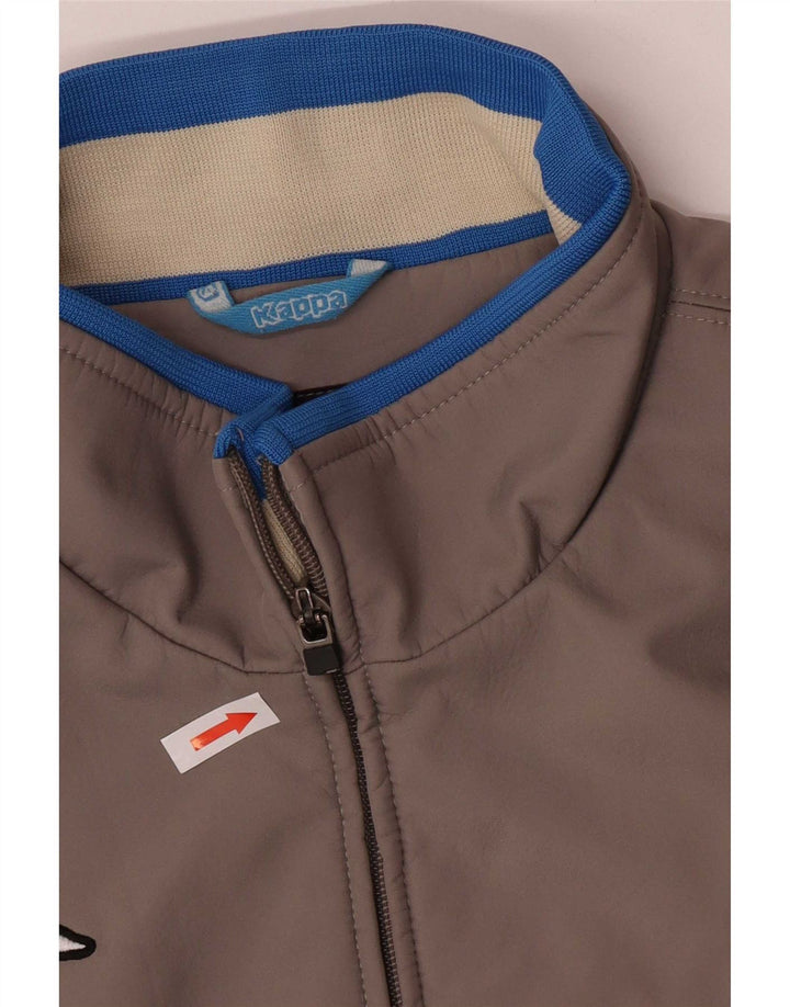Kappa Ανδρικό μπουφάν Bomber UK 42 XL Grey Colourblock Polyester