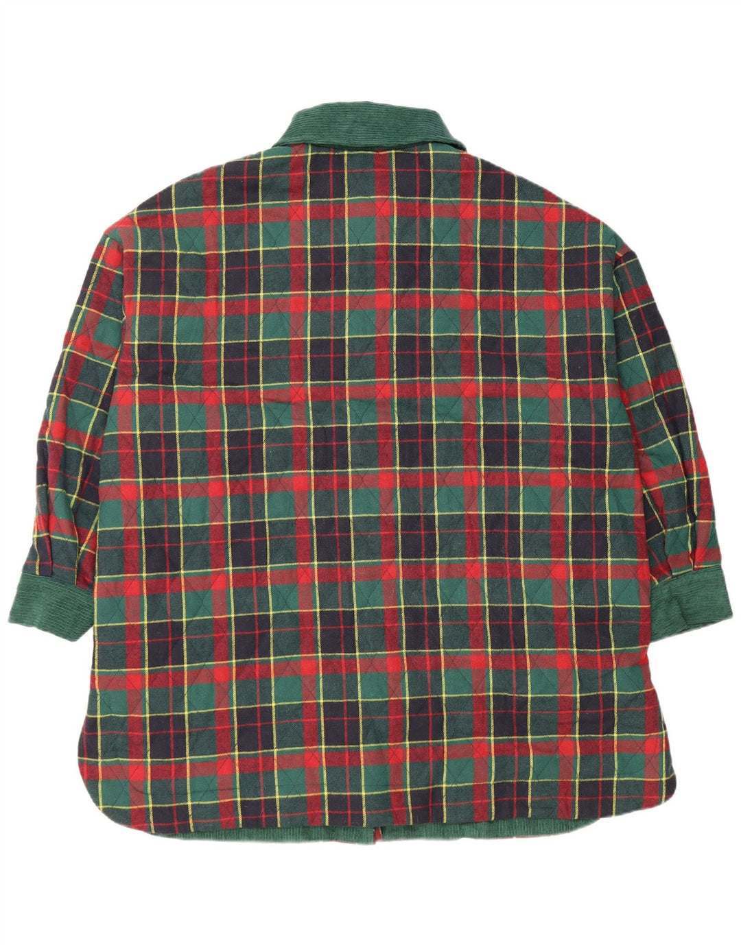 Tu Clothing Γυναικείο Καπιτονέ μπουφάν One Size Green Check Polyester