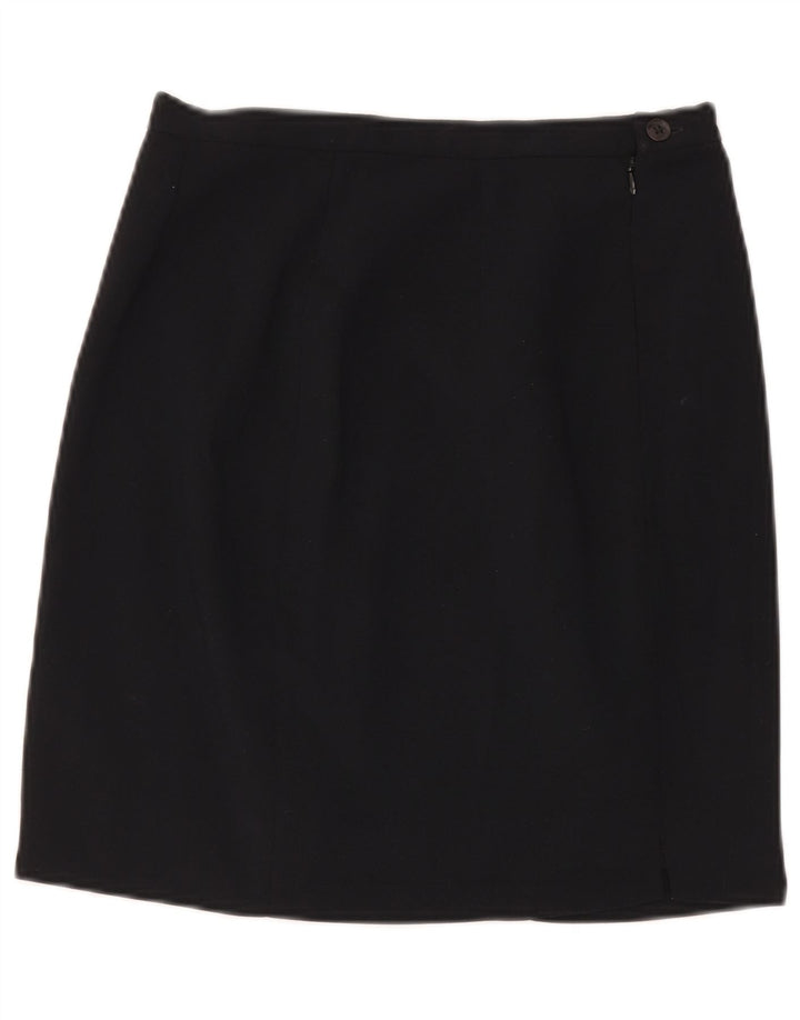 Zara Γυναικεία Μίνι Φούστα EU 40 Medium W30 Navy Blue Polyester