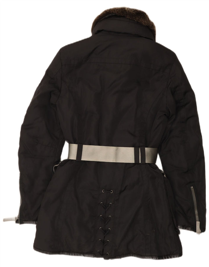 PEUTEREY Γυναικείο Μπουφάν Parka EU 40 Medium Black Polyamide