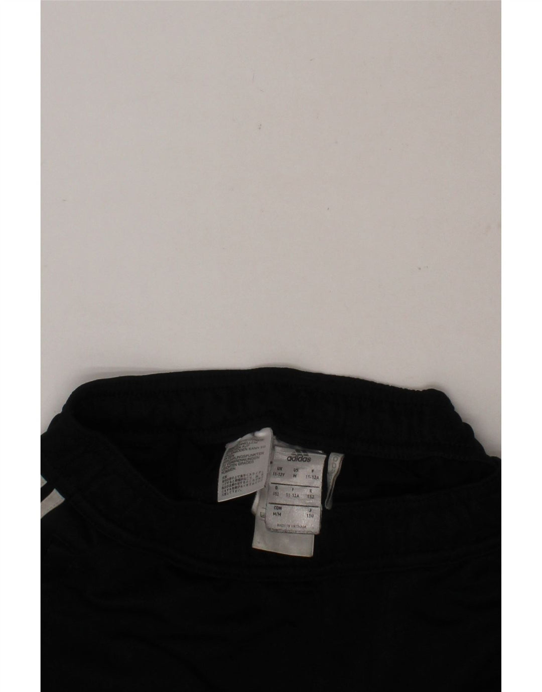 ADIDAS Boys Climacool Sport Shorts 11-12 Years  Black Polyester Vintage Adidas and Second-Hand Adidas from Messina Hembry 
