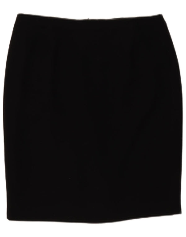 Minuet Γυναικεία Pencil Φούστα UK 14 Large W32 Μαύρο Πολυεστέρας
