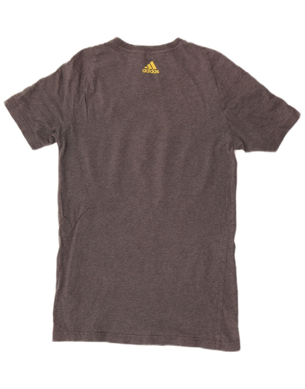 Adidas Graphic T-Shirt Top 15-16 Years Grey