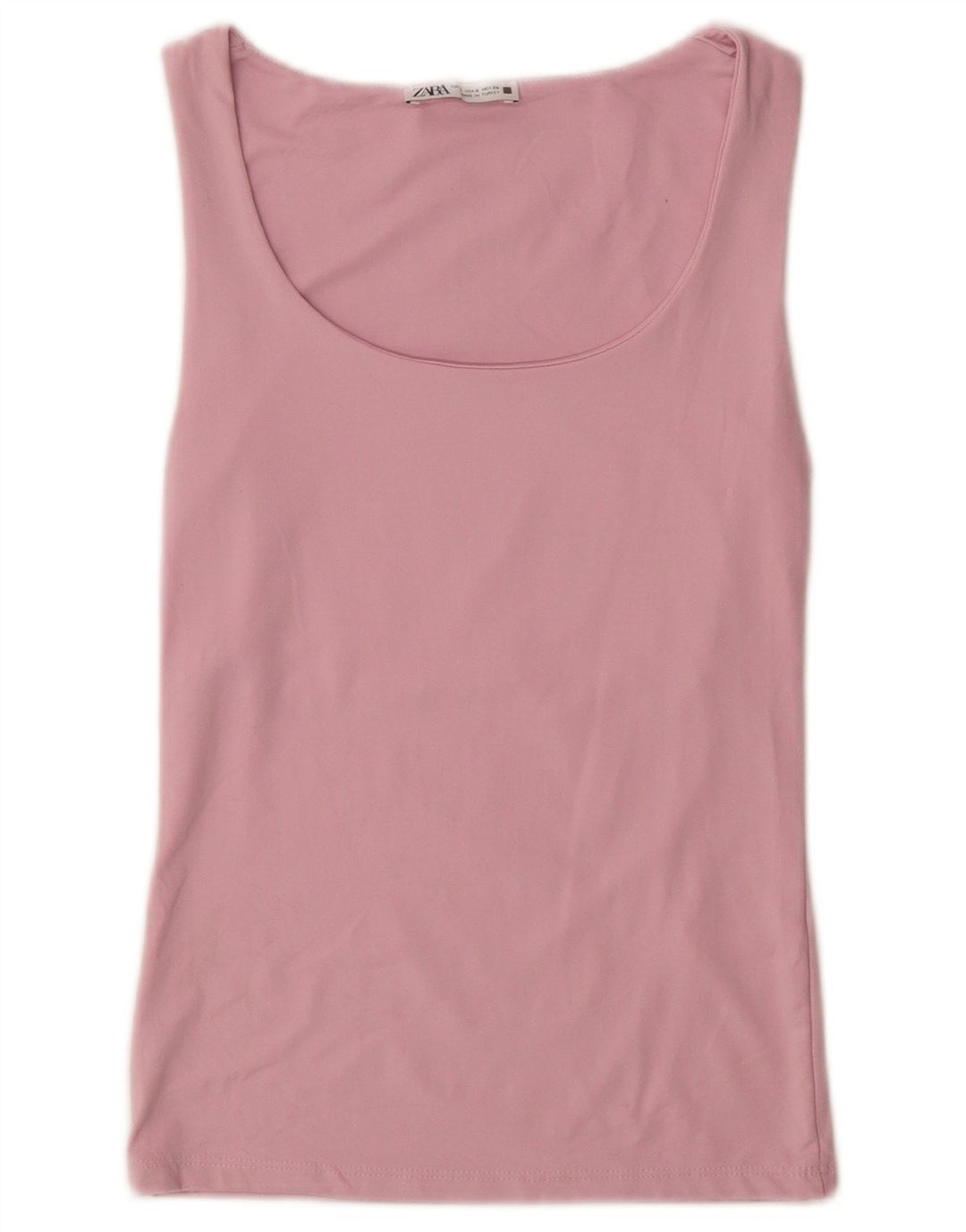 Zara Γυναικείο Γιλέκο Τοπ UK 10 Small Pink Polyamide