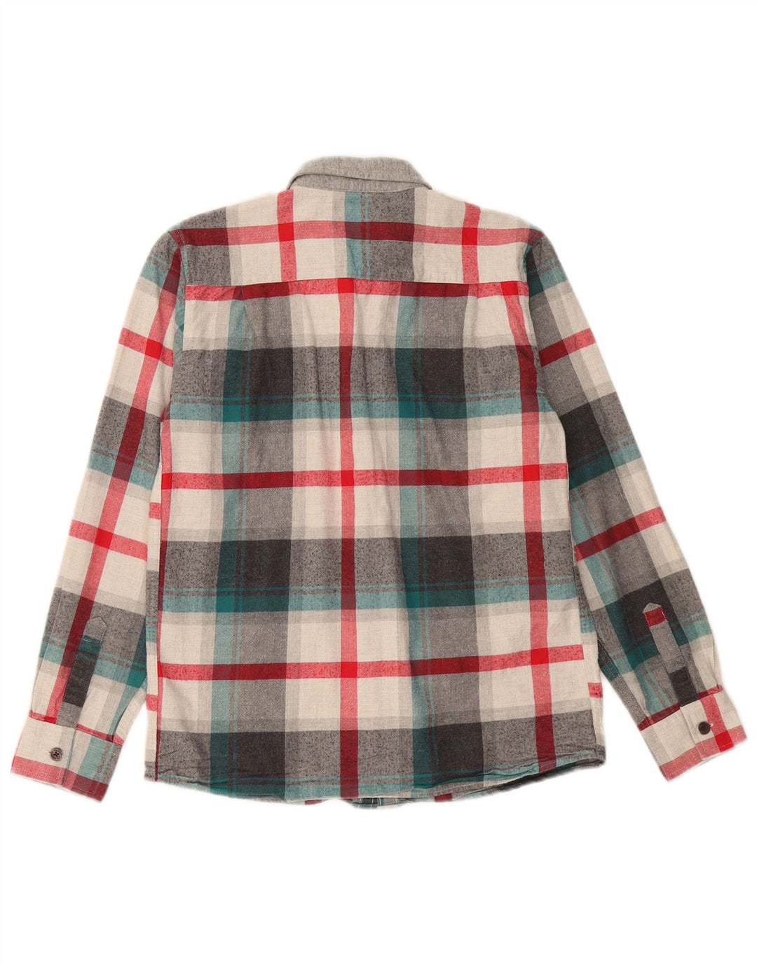 Ted Baker Boys Flannel πουκάμισο 12-13 ετών Γκρι καρό βαμβακερό
