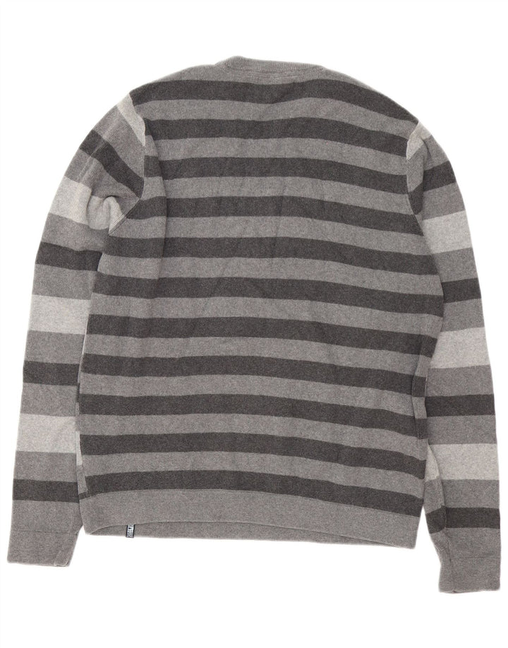 Ανδρικό πουλόβερ Marks & Spencer Blue Harbour Crew Neck Jumper Large Grey