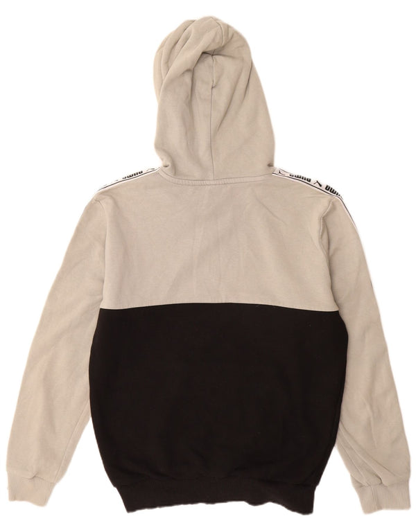 Ανδρικό γραφικό φούτερ με κουκούλα Puma XS Μαύρο βαμβακερό