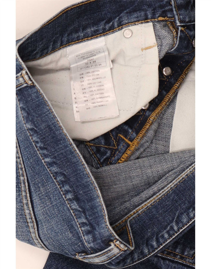 Ανδρικό τζιν ίσιο Carhartt W32 L34 Navy Blue Cotton