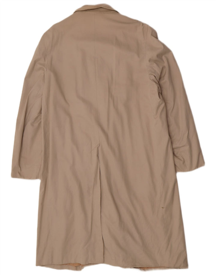Aquascutum Ανδρικό Πανωφόρι UK 40 Μεγάλο Βαμβακερό Μπεζ