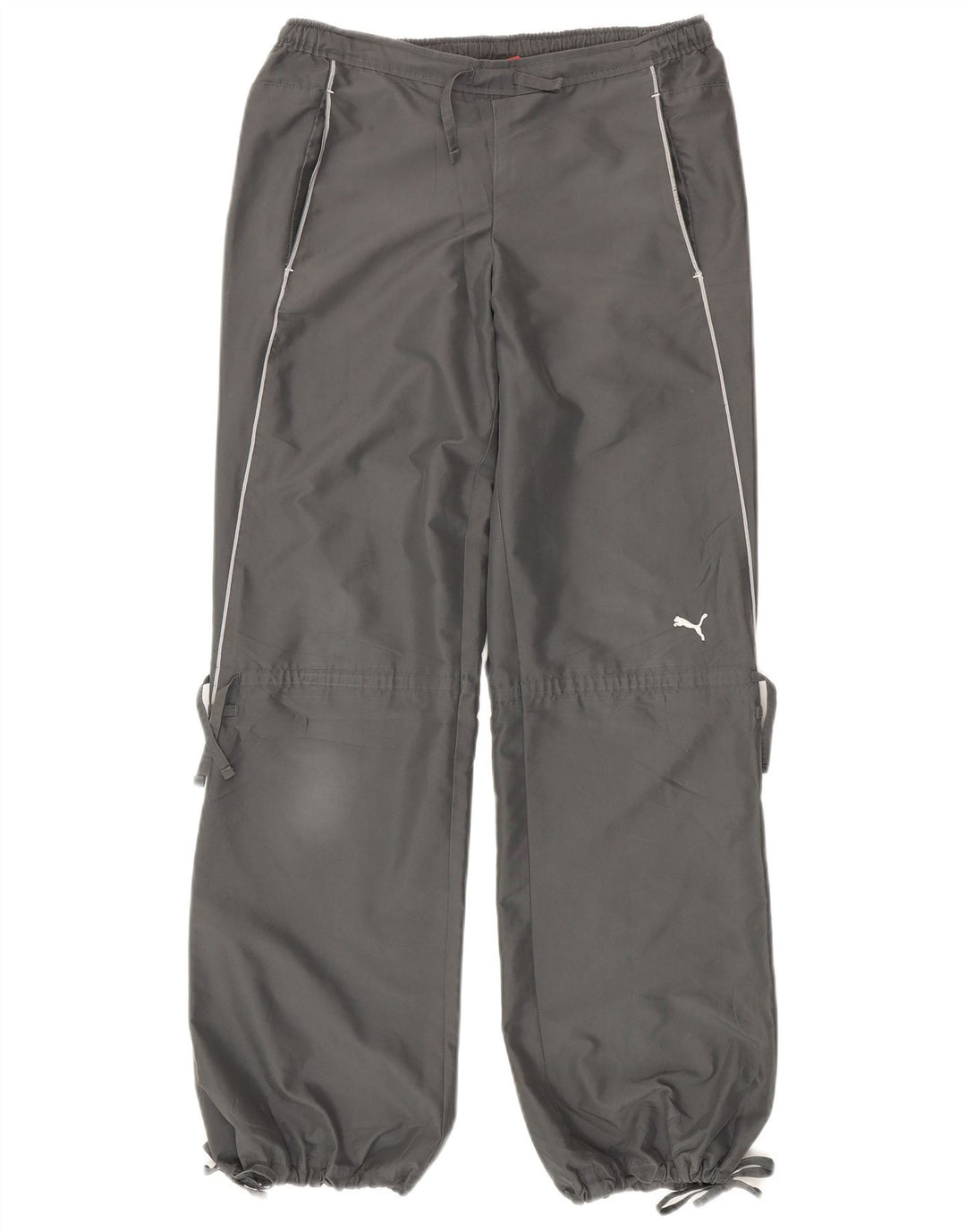 Puma Γυναικεία αθλητική φόρμα Παντελόνι Joggers UK 10 Small Grey Polyester