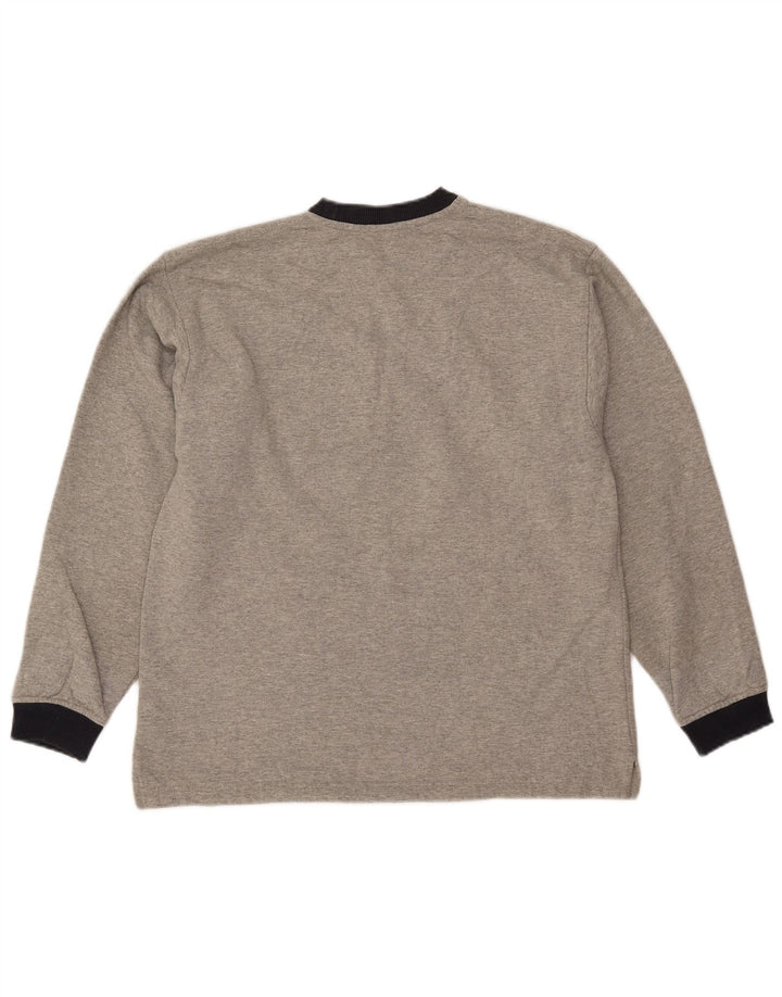 Ανδρικό γραφικό φούτερ Fila Jumper IT 48 Βαμβακερό μεσαίο γκρι