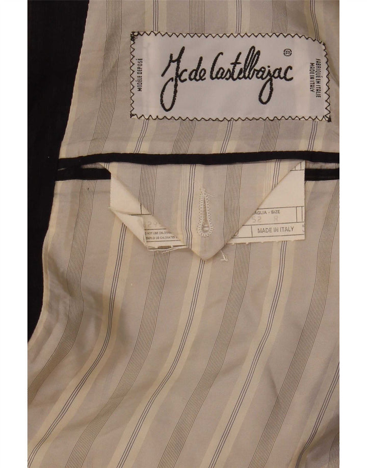 JC De Castelbajac Ανδρικό σακάκι με 3 κουμπιά σακάκι IT 52 XL Navy Blue ριγέ
