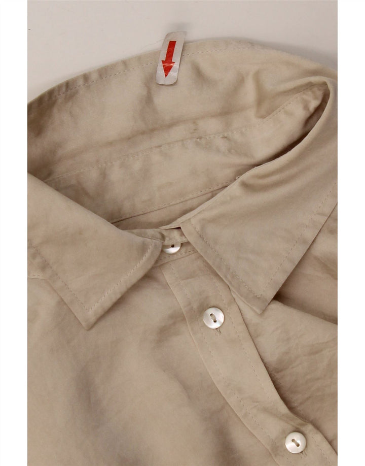 Γυναικείο πουκάμισο Jigsaw UK 12 Medium Beige Polyester
