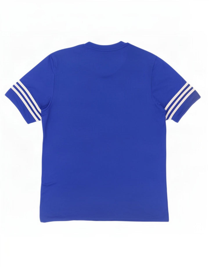 Adidas Ανδρικό T-Shirt Climalite Top XL Blue Polyester