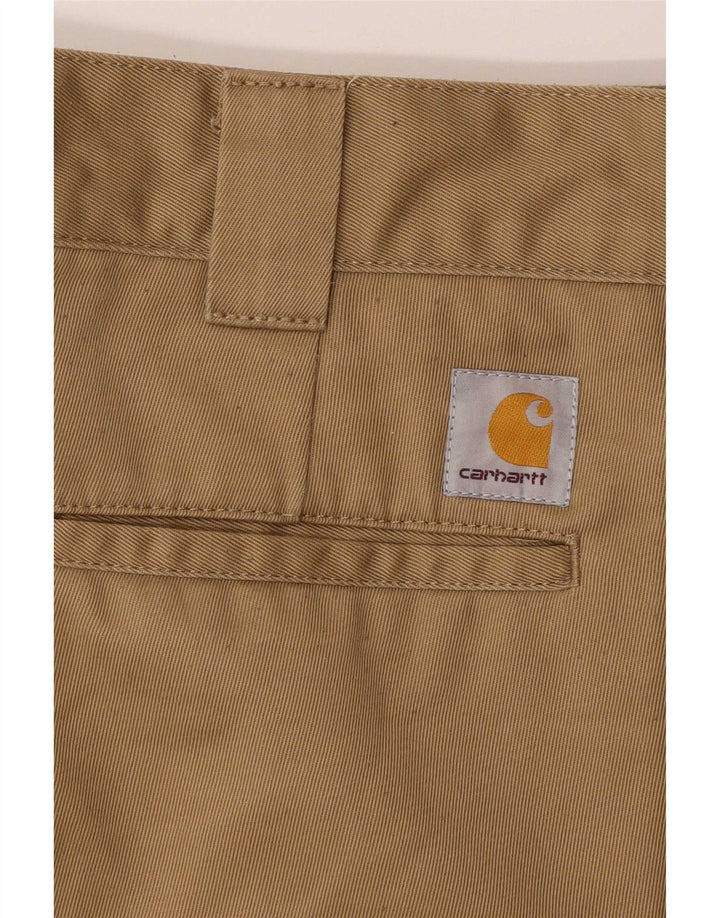 Ανδρικό παντελόνι Chino Carhartt W32 L30 Beige Polyester