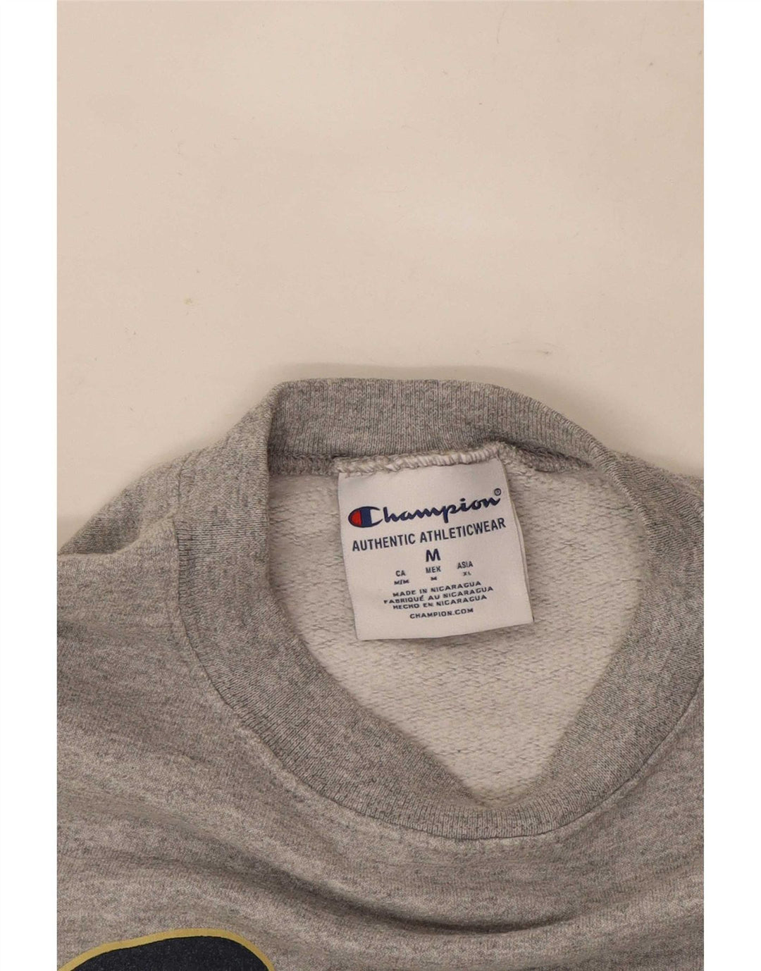 Ανδρικό γραφικό φούτερ Champion Jumper Medium Grey Flecked