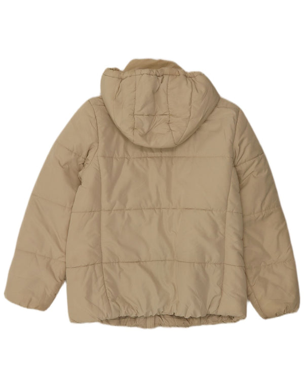 Marks & Spencer Γυναικείο μπουφάν με κουκούλα UK 12 Medium Off White
