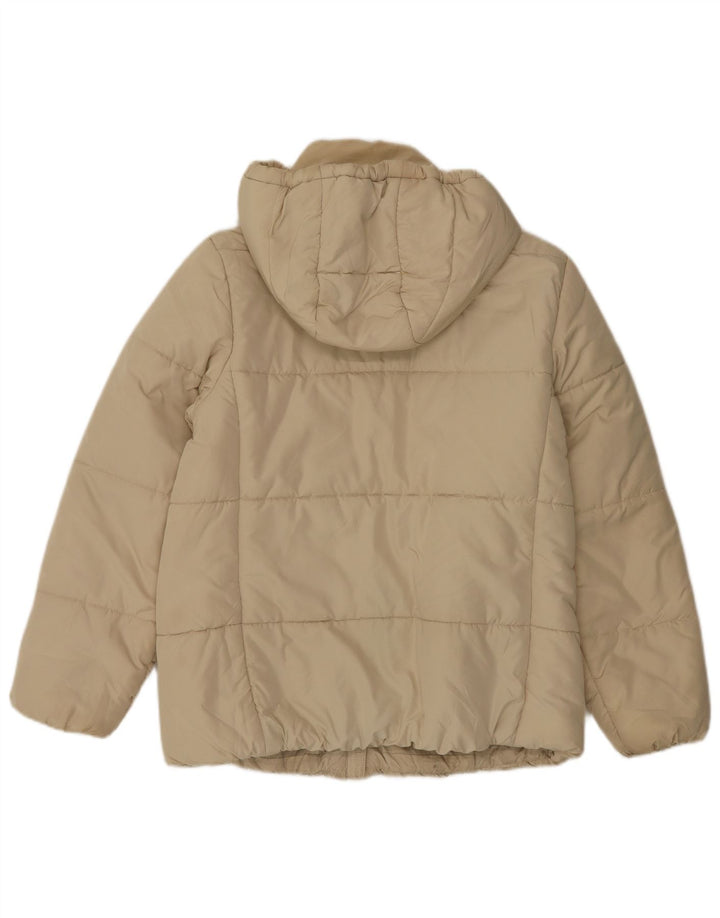 Marks & Spencer Γυναικείο μπουφάν με κουκούλα UK 12 Medium Off White