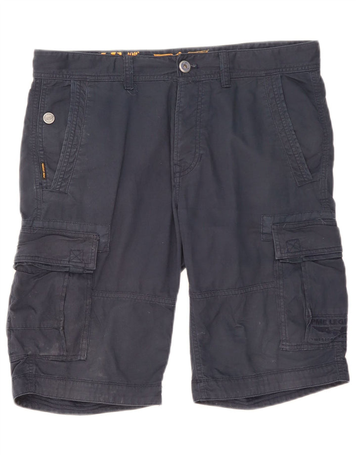 Ανδρικό σορτς Cargo Pme Legend W34 Large Navy Blue από βαμβάκι