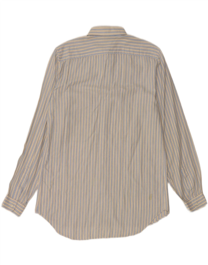 BORSALINO Ανδρικό πουκάμισο μέγεθος 39 15 1/2 Μεσαίο μπλε ριγέ