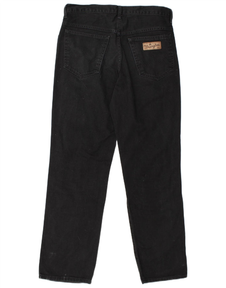 WRANGLER Ανδρικό τζιν Ohio Straight W32 L32 Μαύρο βαμβακερό