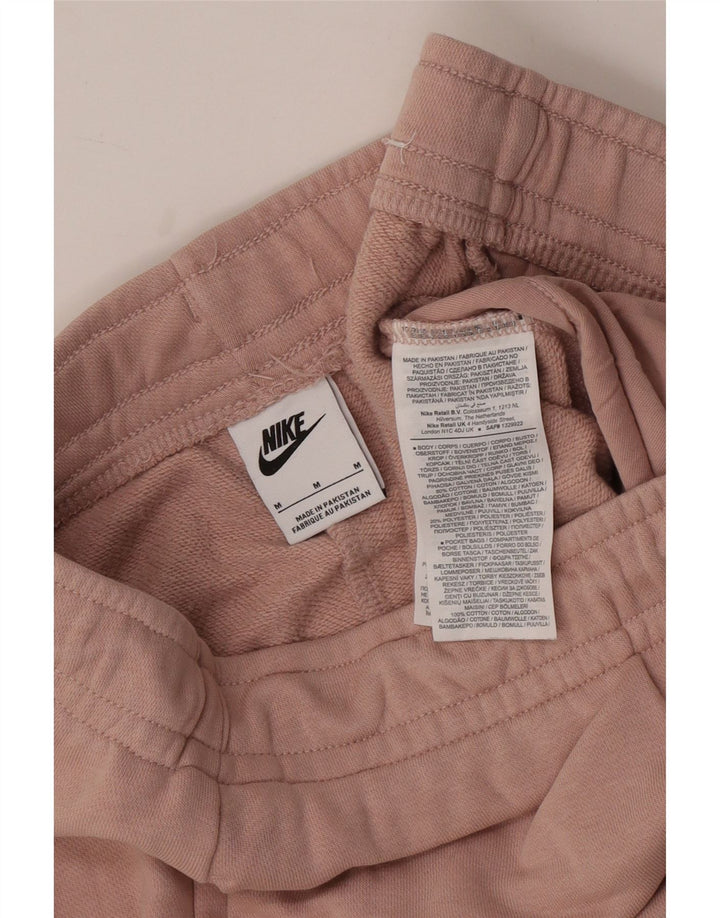 Γυναικεία αθλητική φόρμα NIKE Παντελόνι Joggers UK 14 Μεσαίο ροζ βαμβακερό