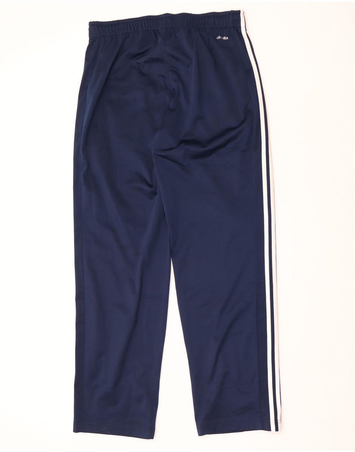 Ανδρική αθλητική φόρμα Adidas Climalite Παντελόνι Μεγάλο Navy Blue Polyester
