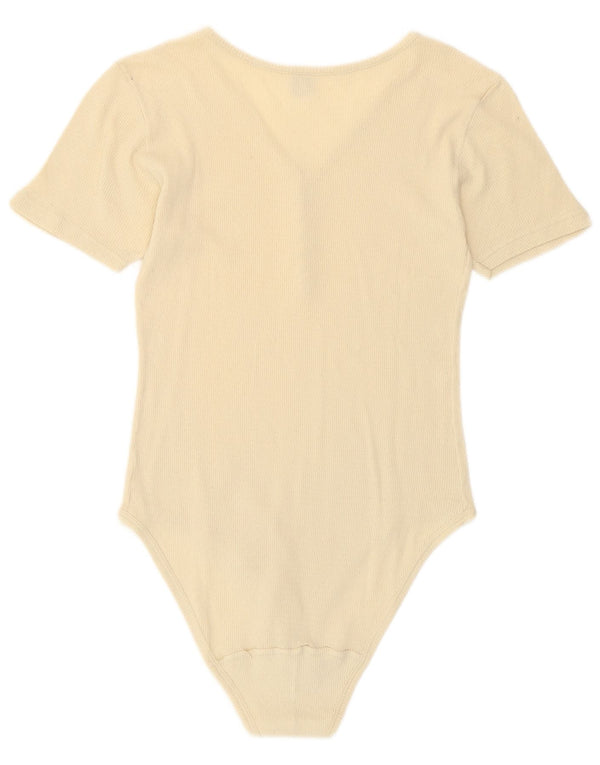 Vintage γυναικείο κορμάκι UK 8 Small Off White