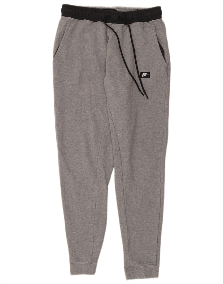 Ανδρική φόρμα NIKE Παντελόνι Joggers Μεσαίο γκρι χρώμα, βαμβακερό