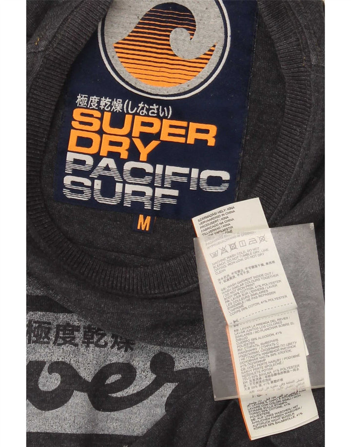 Ανδρικό γραφικό μπλουζάκι Superdry Top Βαμβακερό μεσαίο μπλε ναυτικό