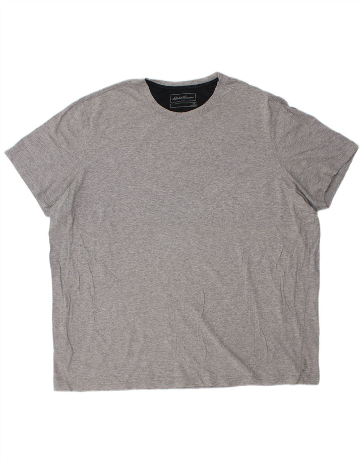 EDDIE BAUER Ανδρικό T-Shirt Top 2XL Γκρι βαμβακερό