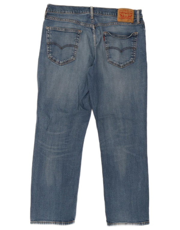 Levi's Mens 541 Straight Jeans W34 L30 Blue Cotton