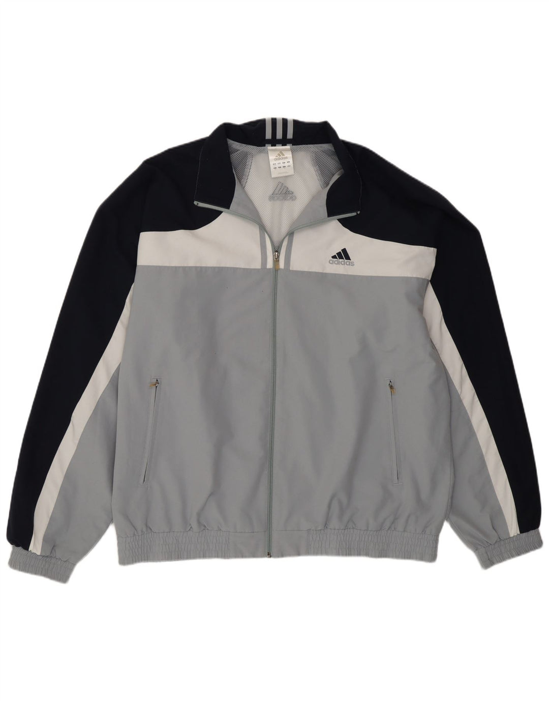 Ανδρική φόρμα Adidas Top Jacket UK 46/48 XL Grey Colourblock Polyester