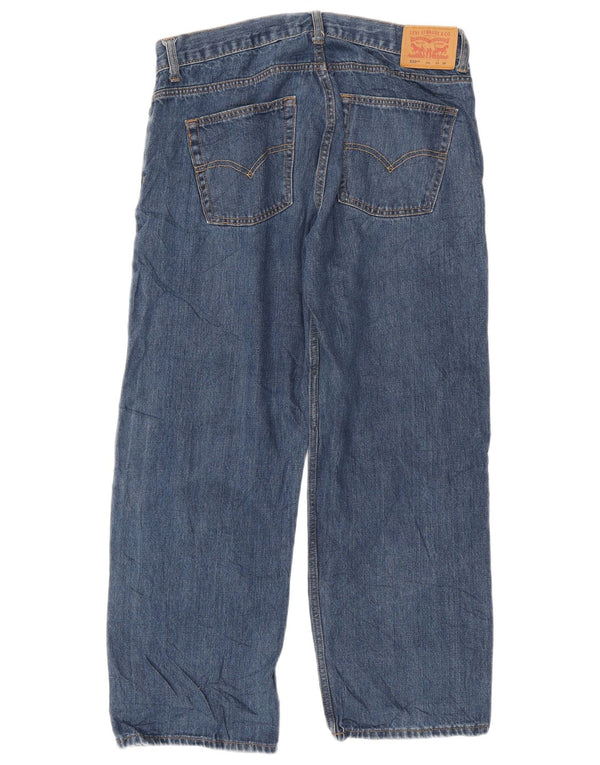 Levi's Girls 550 Relaxed Fit Straight Jeans 13-14 ετών W33 L28 Navy Blue