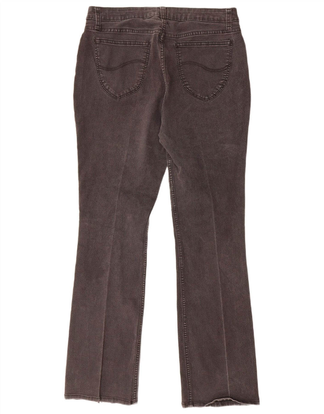 Lee Womens Riders Mid Ride Bootcut Jeans W32 L31 Grey